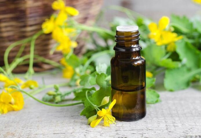 L'olio di celidonia per uso esterno contro i funghi delle unghie è adatto a donne incinte e bambini